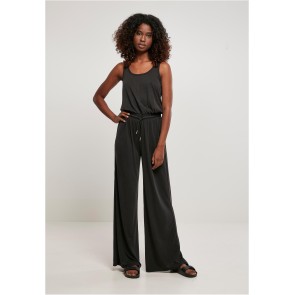 Urban Classics Dames Lange Mouwloze Jumpsuit
