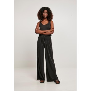 Urban Classics Dames Lange Mouwloze Jumpsuit