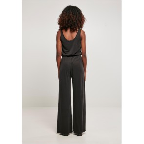 Urban Classics Dames Lange Mouwloze Jumpsuit achter