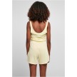 Urban Classics TB4358 Dames Jumpsuit Zachtgeel achter