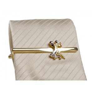 Diamant Dasspeld Goud HW07977 met dansers 7cm breedte