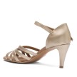 Rumpf Premium Line Vegan Dames dansschoenen goud achterkant