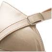 Rumpf Premium Line Vegan Dames dansschoenen goud gesp sluiting