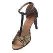 Rumpf 9274 Premium Line Dames Dansschoenen goud zwart bovenkant 