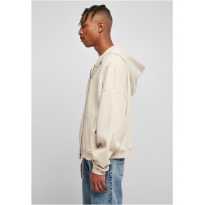Urban Classics TB4921 Beige Hoodie Urban Stijl zijkant 