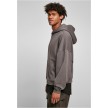Urban Classics TB4921 Donker grijze Hoodie Urban Stijl zijkant