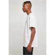 Urban Classics t-shirt met logo wit zijkant