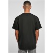 Urban Classics t-shirt met logo zwart achterkant