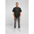 Urban Classics t-shirt met logo zwart katoen