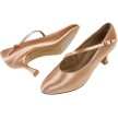 Diamant 166-185-094 dames ballroomschoenen beige satijn