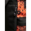Urban Classics Rugzak Bandana met print zwart-oranje
