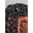 Urban Classics Rugzak Bandana met print oranje zwart