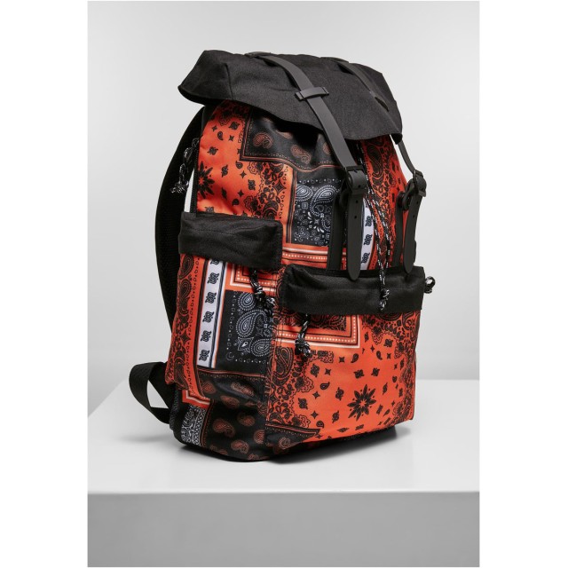 Urban Classics Rugzak Bandana met Print