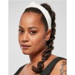 Urban Classics Lichte Hoofdband met Knoop set van 2 Zwart & Wit