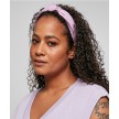 Urban Classics Lichte Hoofdband met Knoop set van 2 Lilac & Zwart