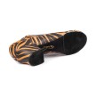 Portdance PD707 Dames lederen Trainer schoenen suede zool