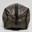 Urban Classics TB4864 Stoere etui met transparante mesh zakken donkerbruin