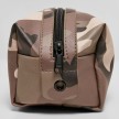 Urban Classics TB4864 Stoere etui met transparante mesh zakken lichtbruin