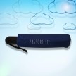 Pastorelli Reisparaplu met 11 talen ritmisch gymnastiek blauw