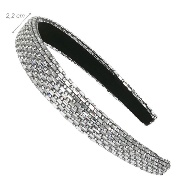 Alista haarband met strass stenen 