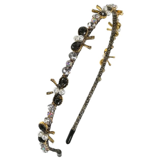 Alista Dancer Basics Alista Haarband met gekleurde kristallen en Strass-steentjes