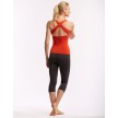 Temps Danse Anissa Yogi comfortabele top voor dans en yoga mulberry