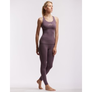Temps Danse Anissa Yogi tanktop gekruisde bandjes zwart