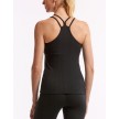 Temps Danse Rituel Tanktop met Dubbele dunne bandjes zwart achterkant