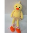 sansha doll03 knuffel gele kuiken ballerina popje