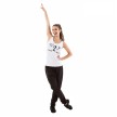 Sansha Skazz Criss Cross danstop SK1619V white