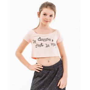 Sansha Skazz Korte Dans Top Meisjes Pavlova