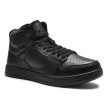 Rumpf 1535 Brooklyn Hoge Zwarte Danssneakers