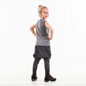 Sansha Skazz Dans shirt voor kinderen FINLANDIA SKY1631C grijs achter