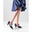 werner kern ebony dames dansschoenen 5 cm hak suede zool draaien