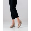 werner kern naia dames danschoen meerdere bandjes leer beige suede zool