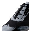 Werner Kern Taylor Dames dansschoen dicht model met vetersluiting zwart leer en suede