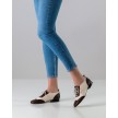 Werner KernTaylor 1,5 cm lage hak dansschoenen voor dames leren zool vetersluiting