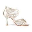 Portdance PDNEO 808 Bruid Schoenen goud leer zijkant