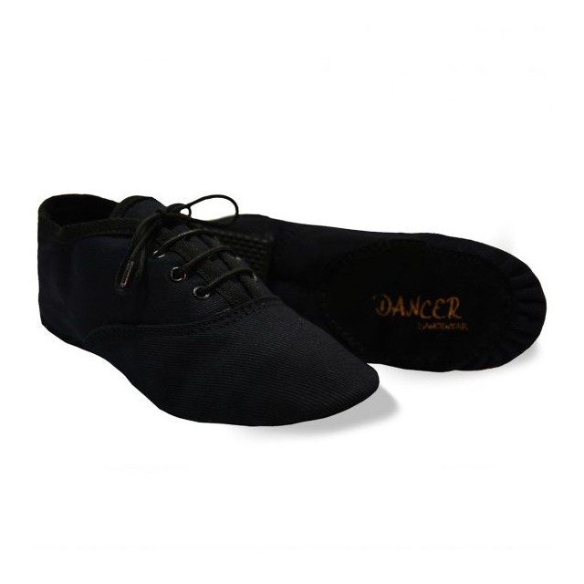 Alista Jazzschoenen Canvas Splitzool met veters