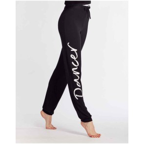 Temps Danse Affetto unisex trainingsbroek zwart logo