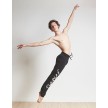 Temps Danse Affetto unisex trainingsbroek zwart trekkoord
