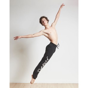 Temps Danse Affetto unisex trainingsbroek zwart trekkoord