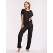 Temps Danse Bari dames broek donkerblauw voorkant 