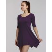 Temps Danse Bakis Bamboo Tunic DansJurk paars