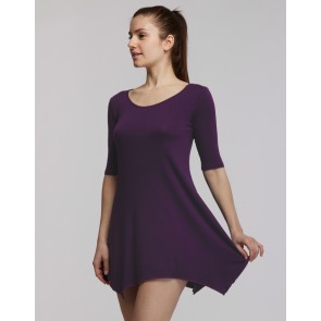 Temps Danse Bakis Bamboo Tunic DansJurk paars