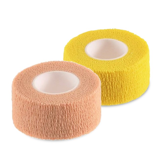 Techdance Teen Wrap katoen Tape Geel & Huidskleur TH-149