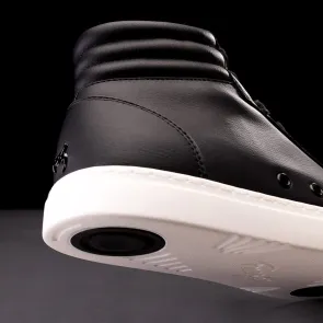 Fuego Hoge Zwarte danssneakers hak