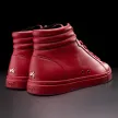 Fuego Hoge Rode danssneakers achterkant