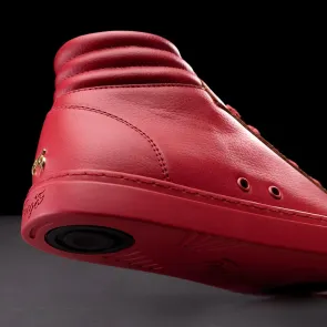 Fuego Hoge Rode danssneakers stijldans