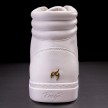 Fuego Hoge witte danssneakers logo
